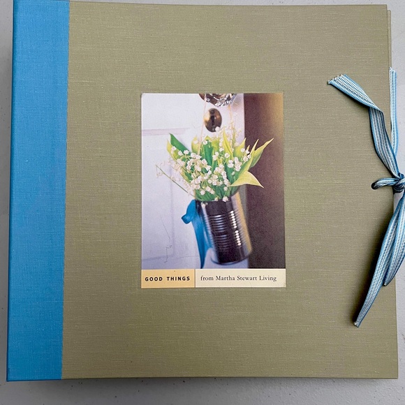 🩵🪺MARTHA STEWART Good Things Binder NWT🥧🤎 - Picture 1 of 8